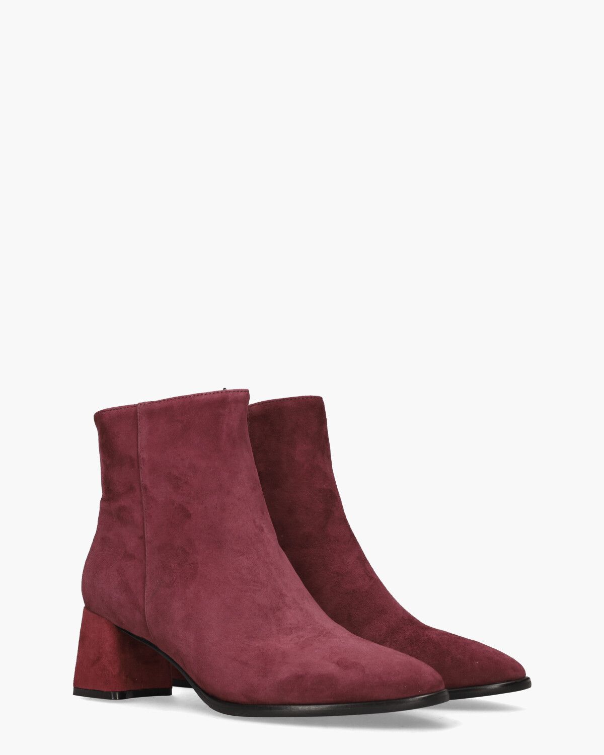 Vika Bordeauxrood Dames Enkelboots