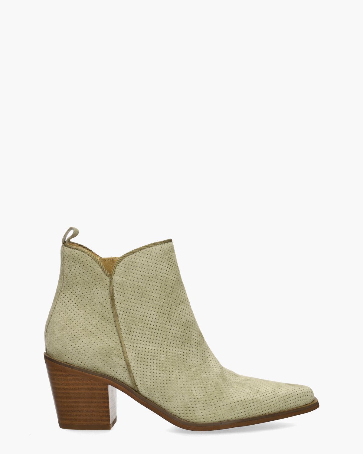 Tessy Groen Dames Enkelboots