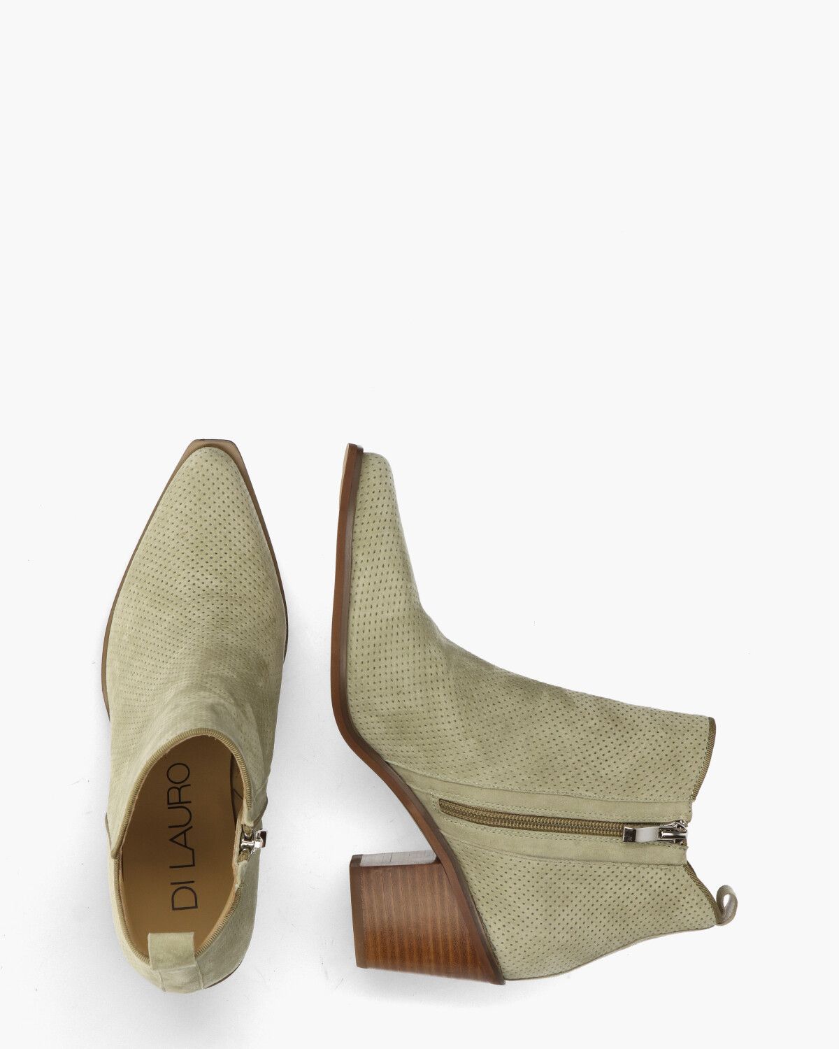 Tessy Groen Dames Enkelboots