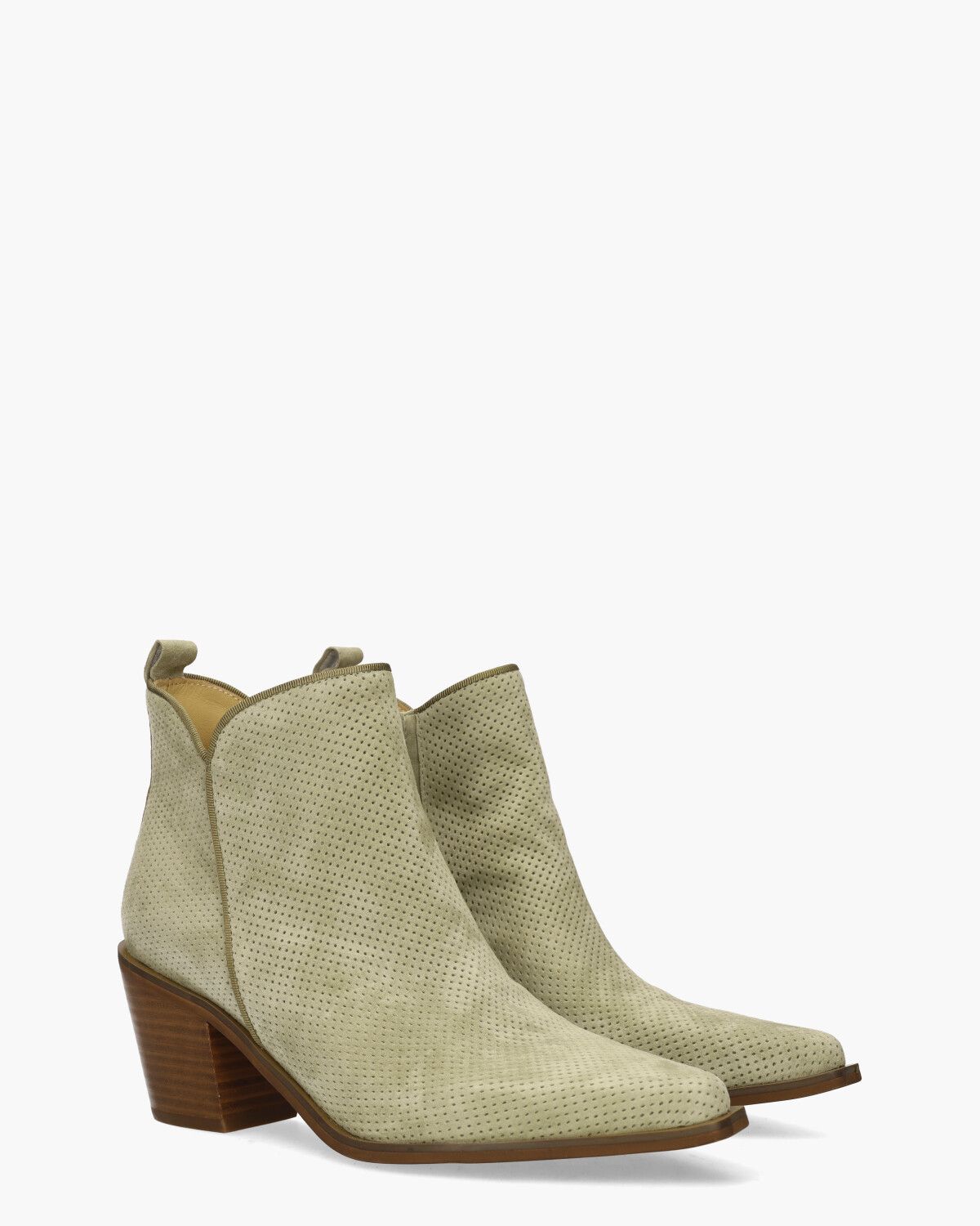 Tessy Groen Dames Enkelboots