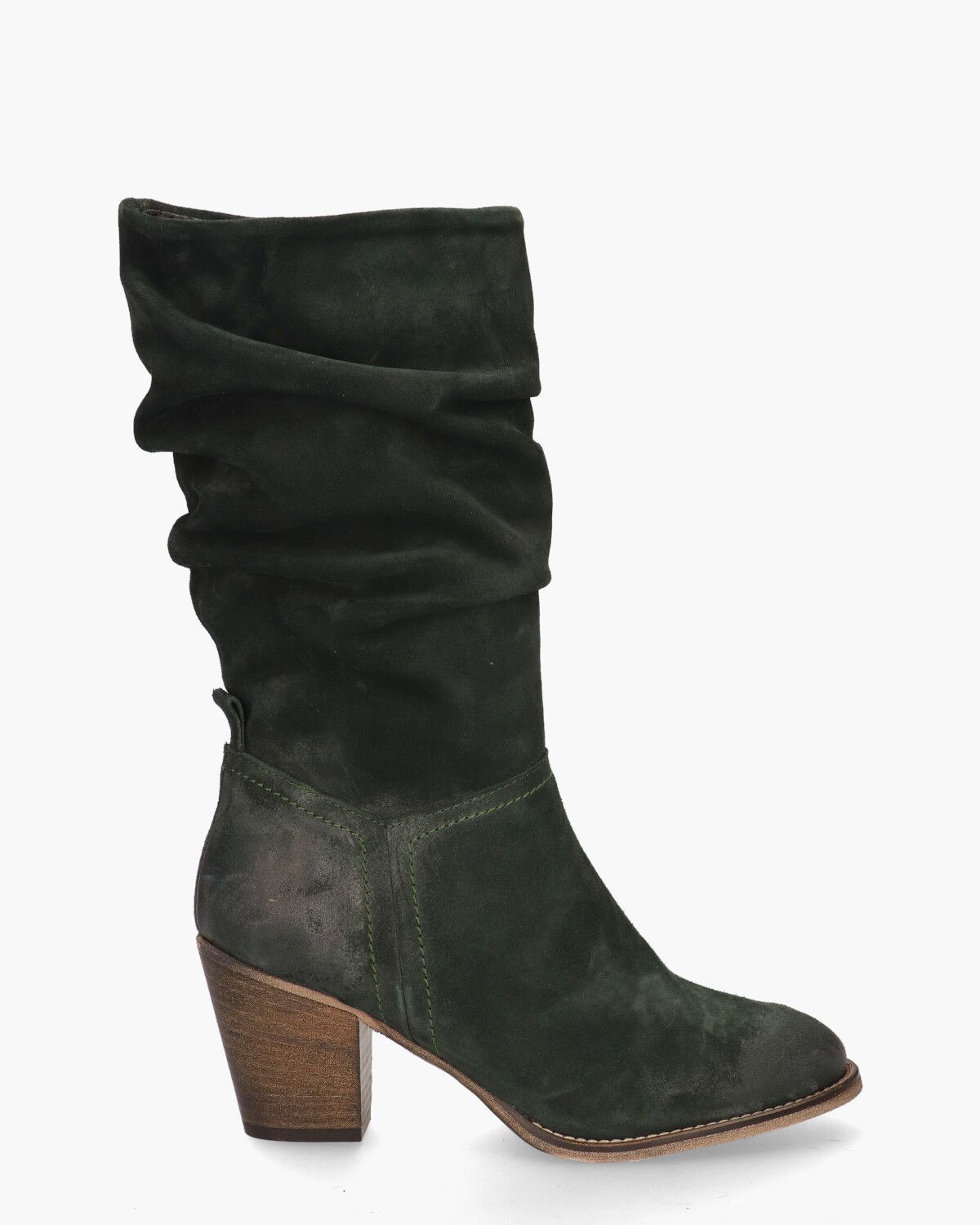 Liva Donkergroen Damesboots