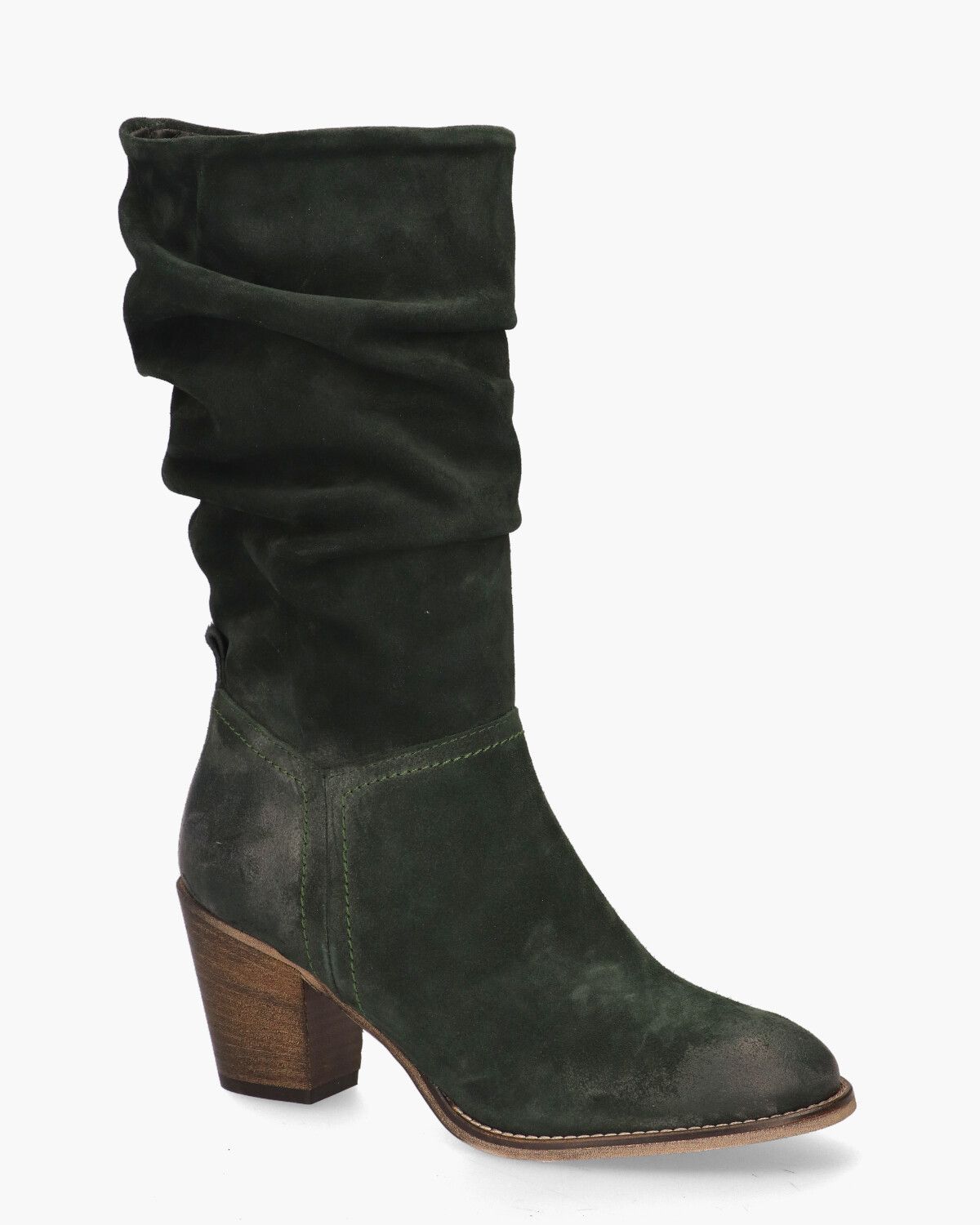 Liva Donkergroen Damesboots