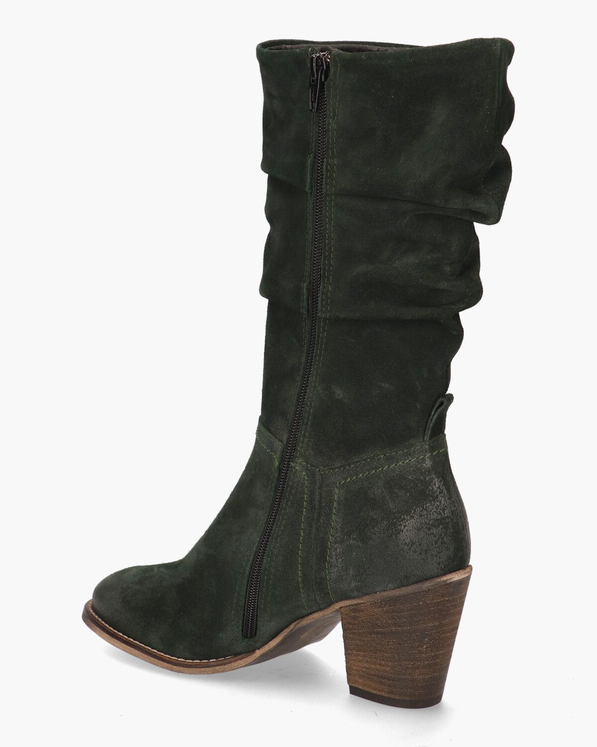 Liva Donkergroen Damesboots