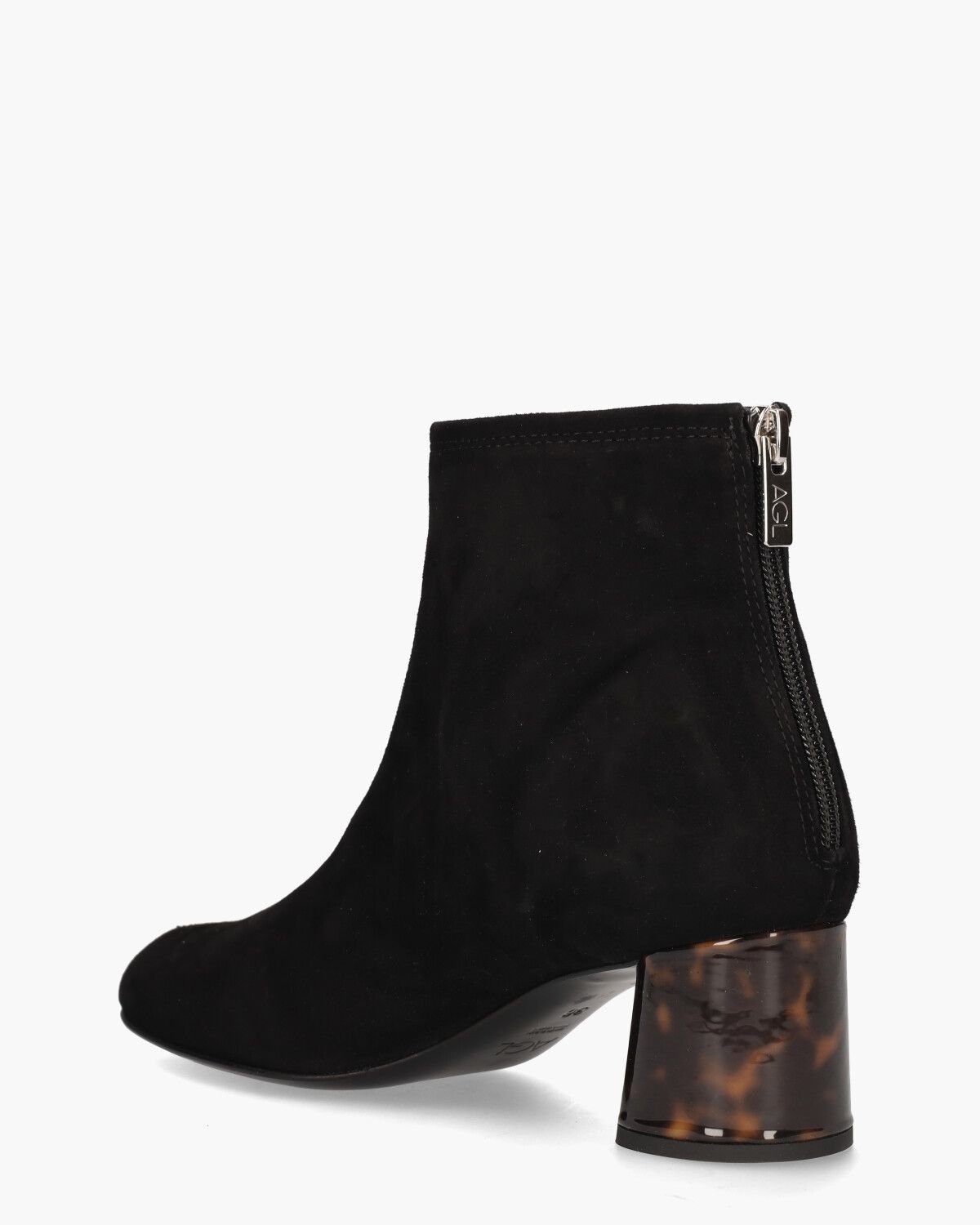 Veta Precious Zwart Dames Enkelboots