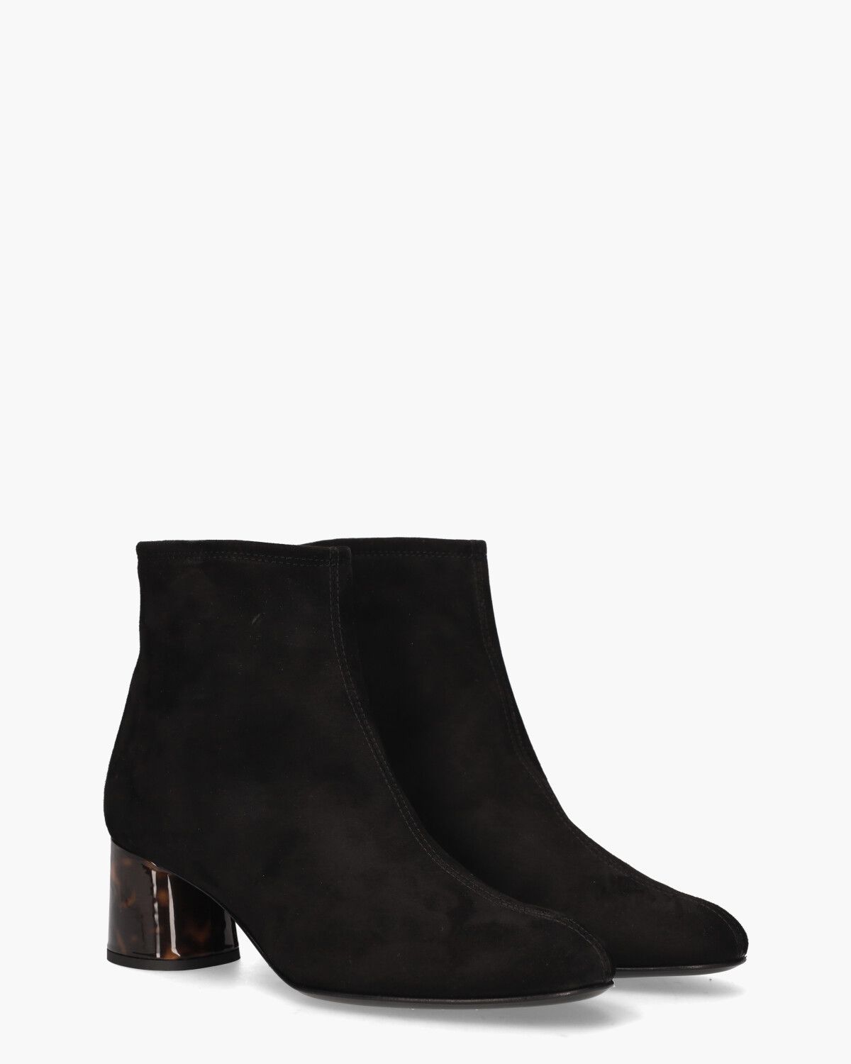 Veta Precious Zwart Dames Enkelboots