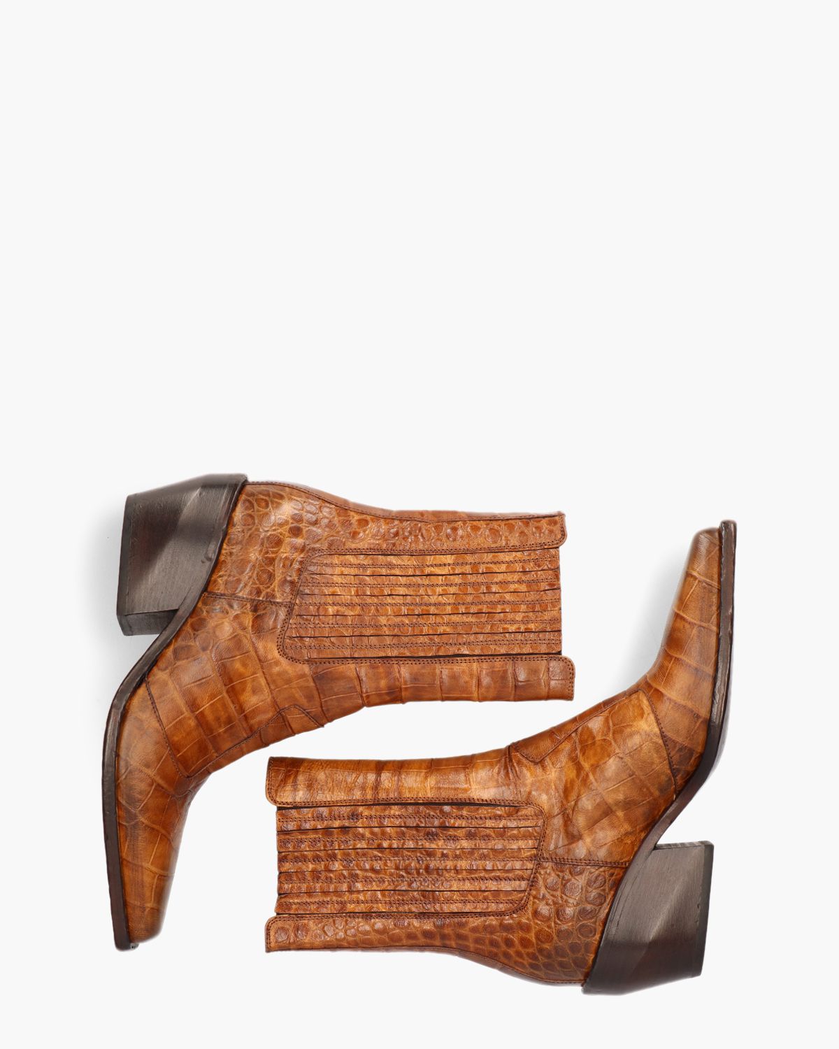 E2676 Bruin Dames Enkelboots