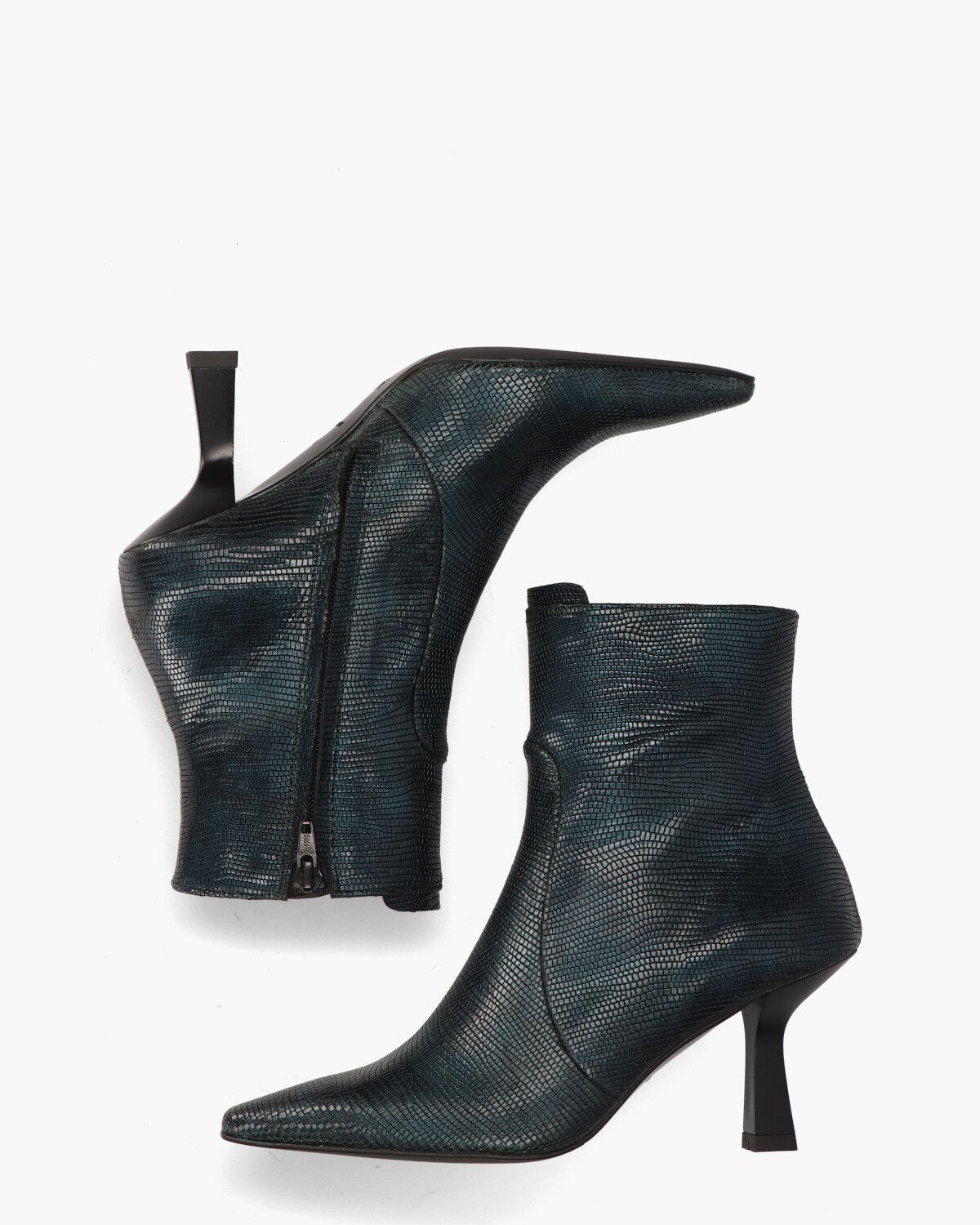 1908 Petrol Dames Enkelboots