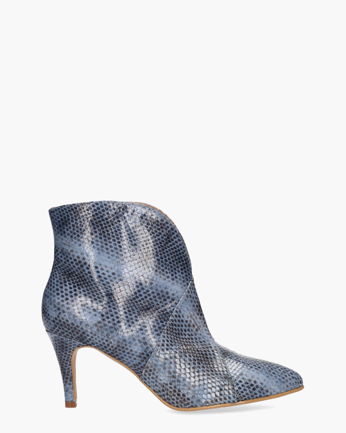 TL-12804 Blauw Dames Enkelboots