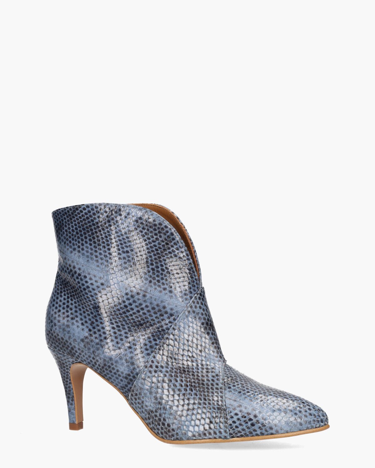 TL-12804 Blauw Dames Enkelboots