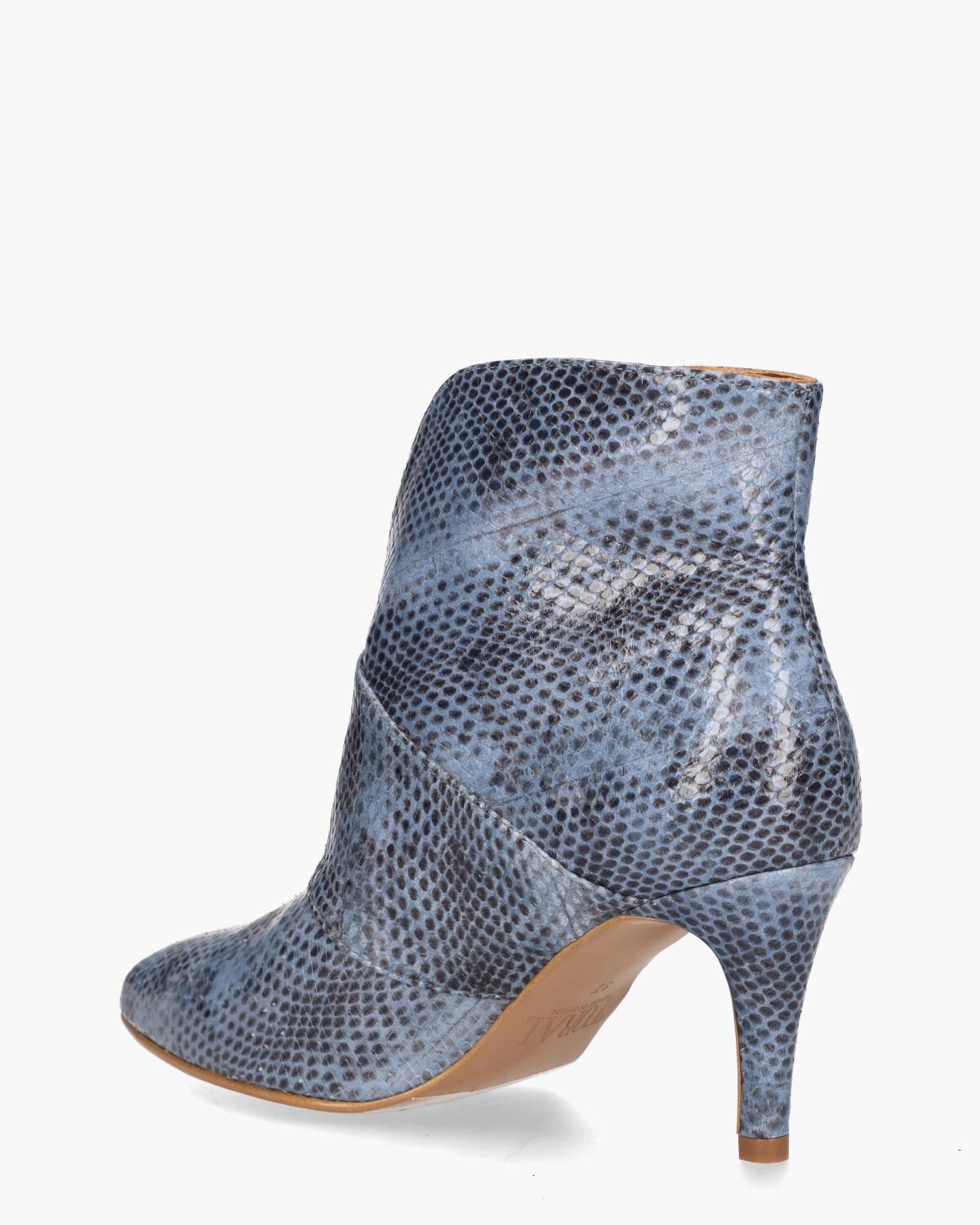 TL-12804 Blauw Dames Enkelboots