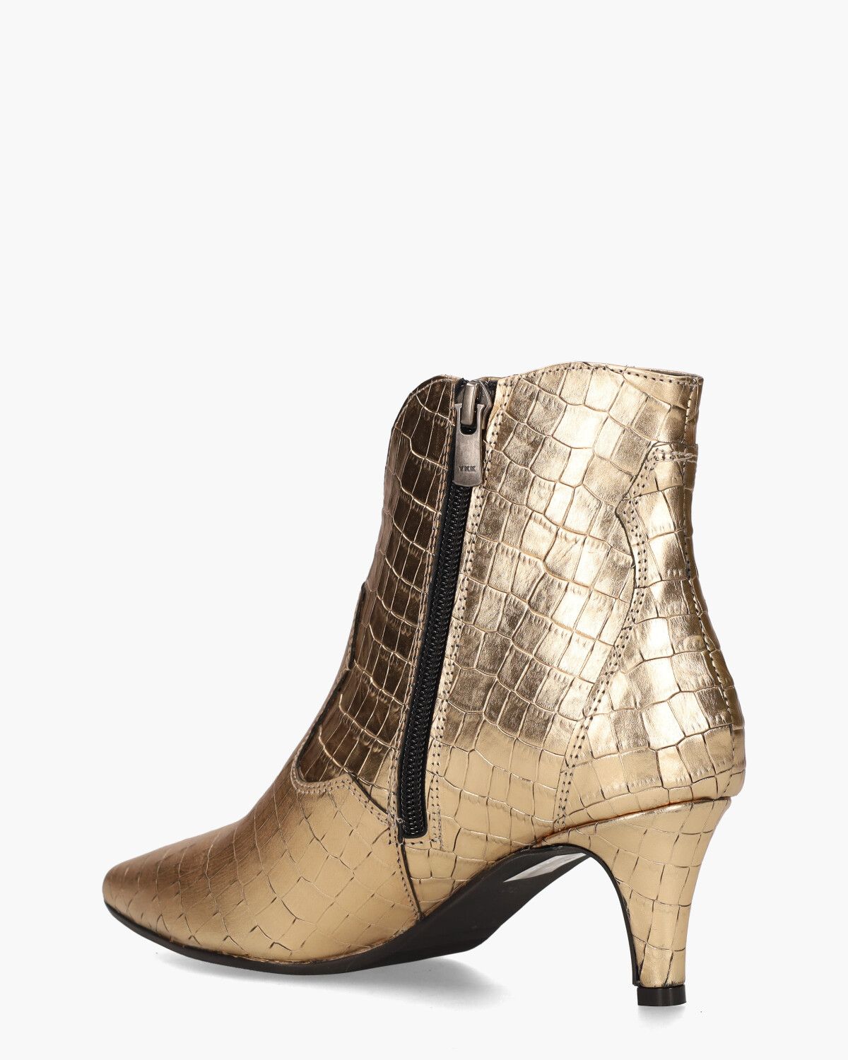Evi Goud Dames Enkelboots
