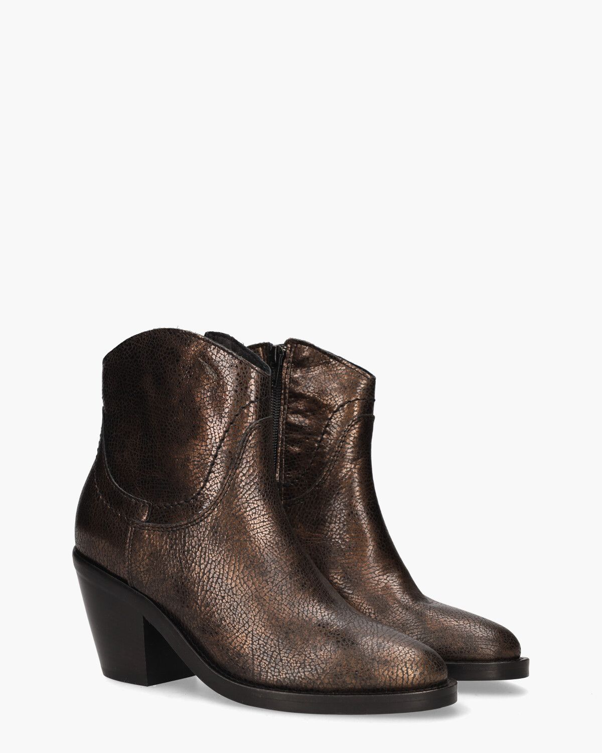Mara Denver Brons Dames Enkelboots