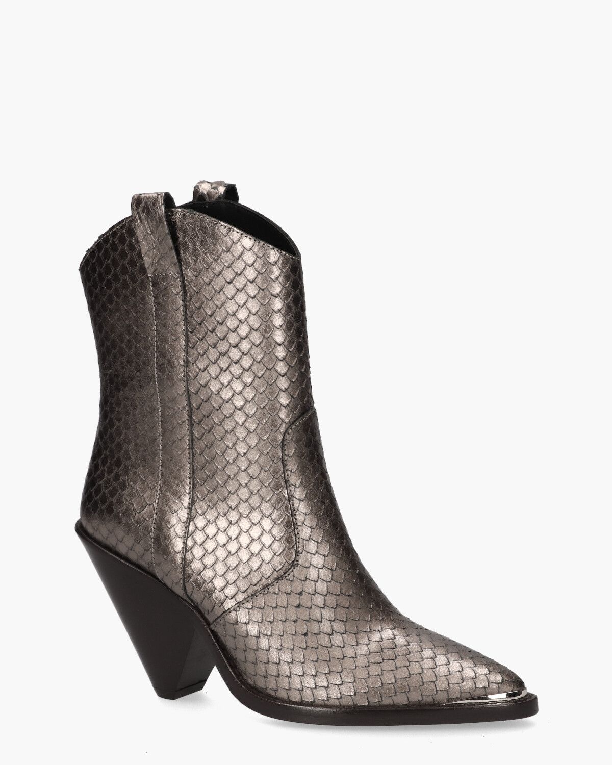 TL-12031 Zilvergrijs Dames Enkelboots