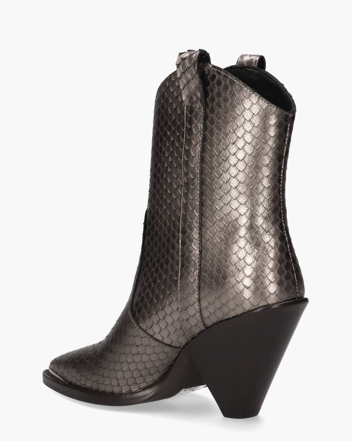 TL-12031 Zilvergrijs Dames Enkelboots