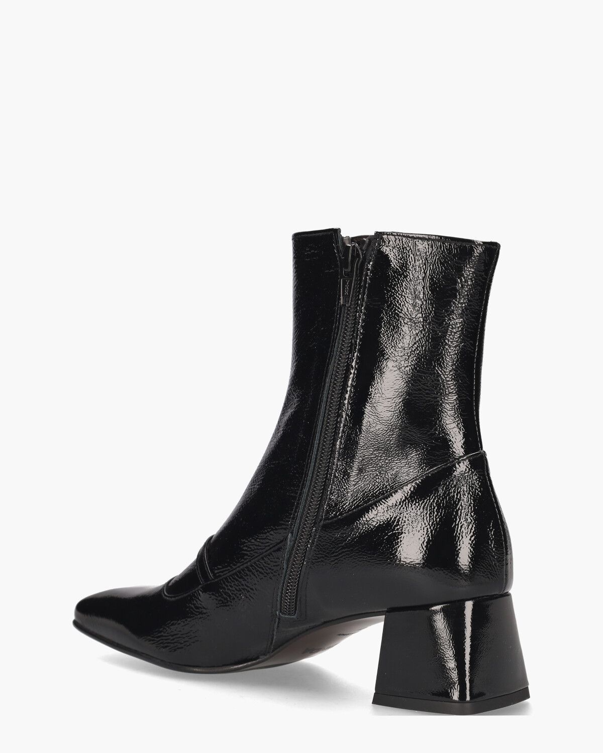 2901 Zwart Dames Enkelboots