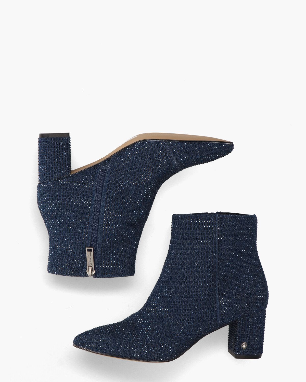 Burlington Ankle Boot Donkerblauw Dames Enkelboots
