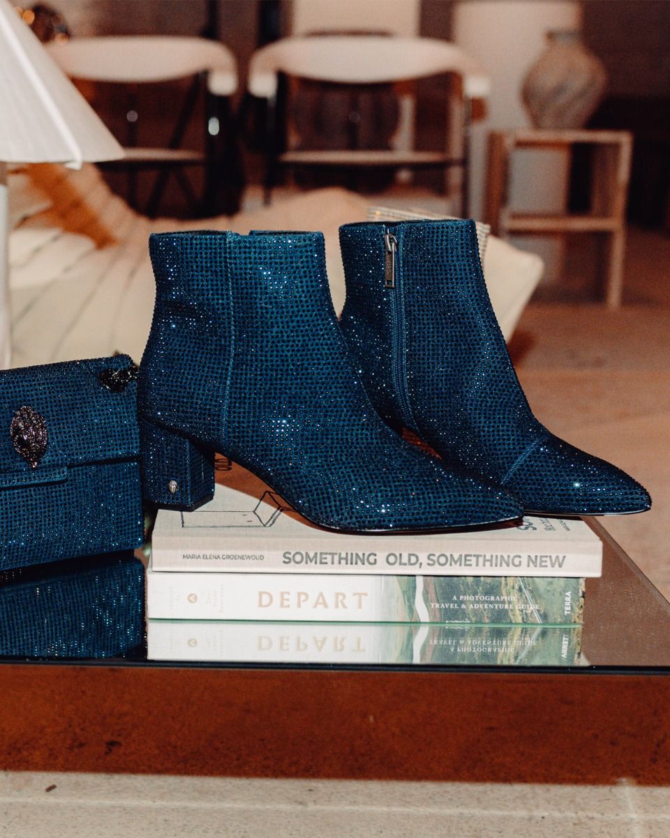 Burlington Ankle Boot Donkerblauw Dames Enkelboots