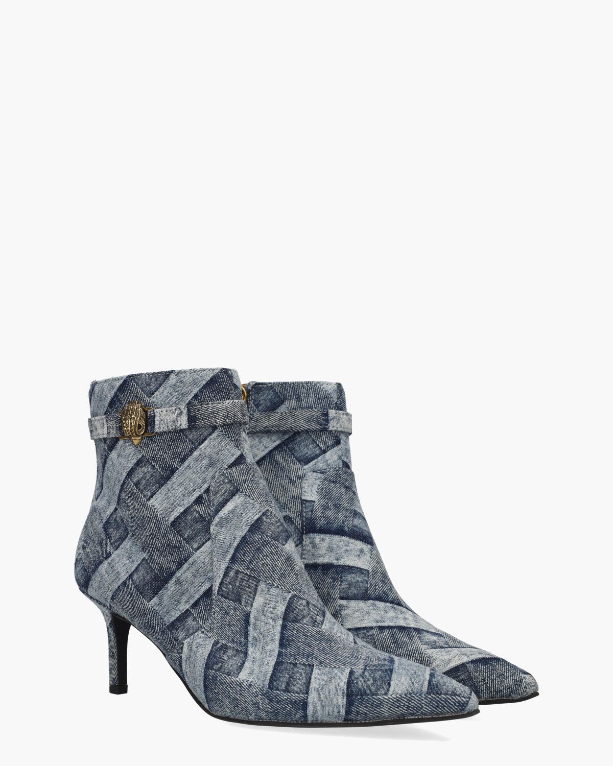 Kensington Flexi Ankle Boot Jeansblauw Dames Enkelboots