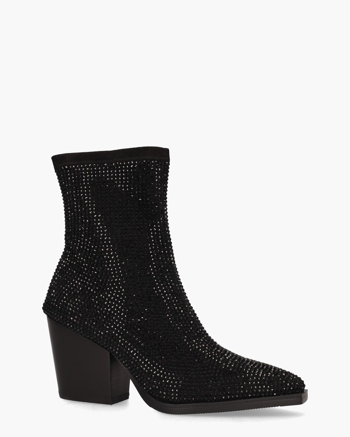 NA001 Zwart Dames Enkelboots