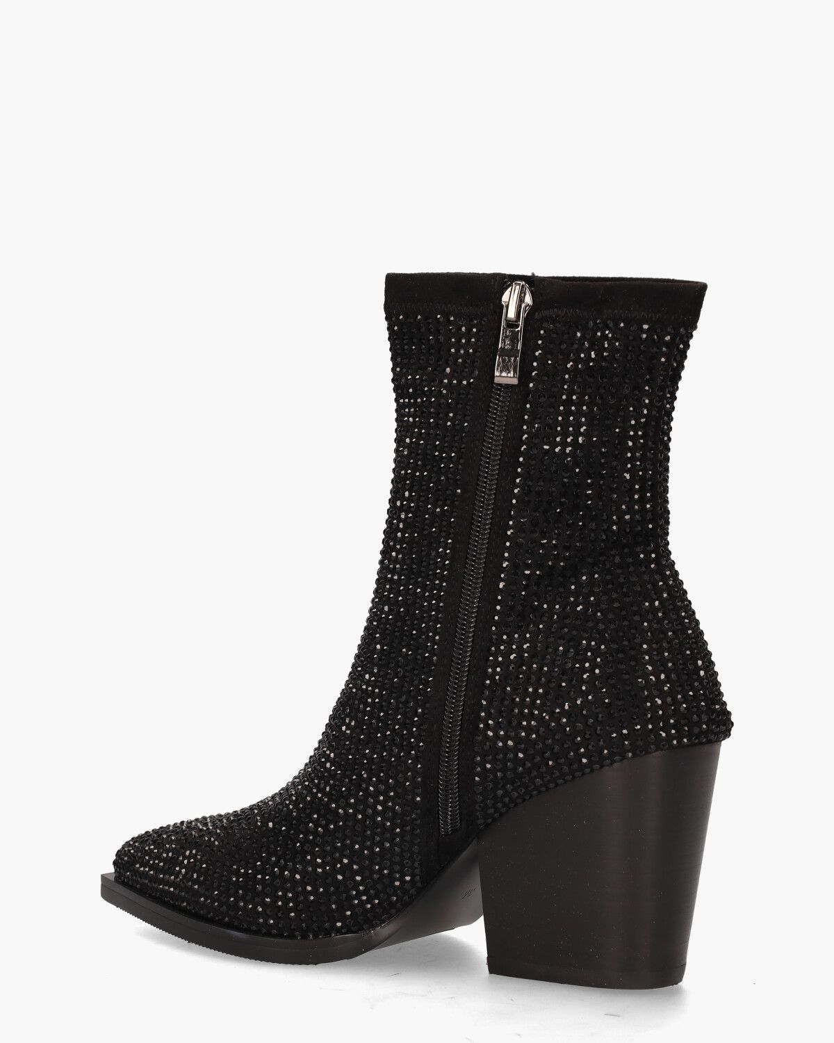 NA001 Zwart Dames Enkelboots