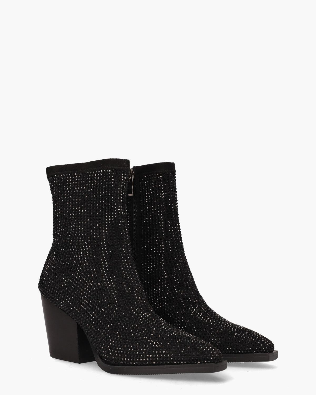 NA001 Zwart Dames Enkelboots