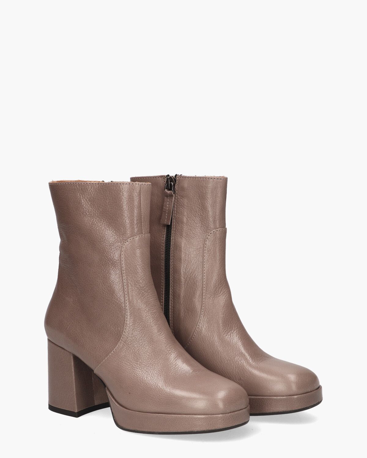 1850 Taupe Dames Enkelboots