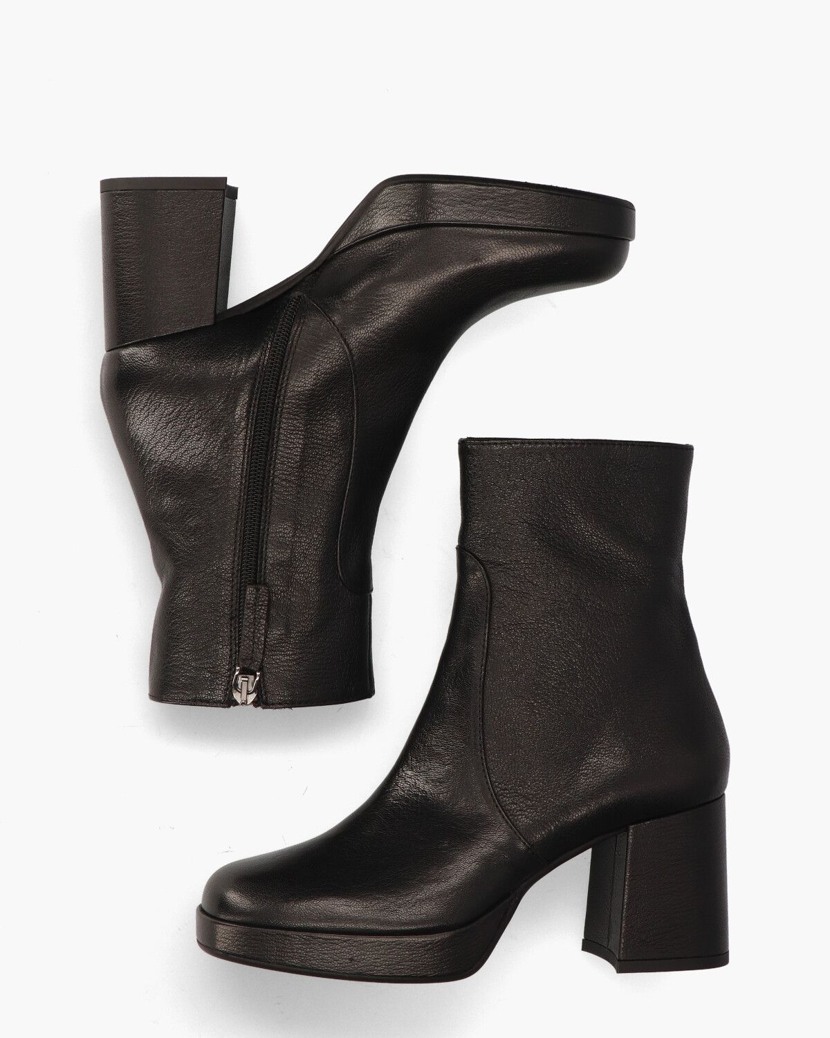 1850 Zwart Damesboots