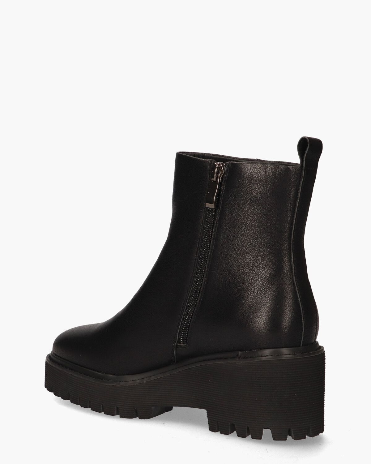 PR24 Zwart Dames Enkelboots