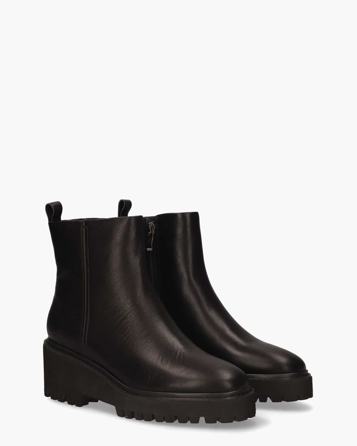 PR24 Zwart Dames Enkelboots