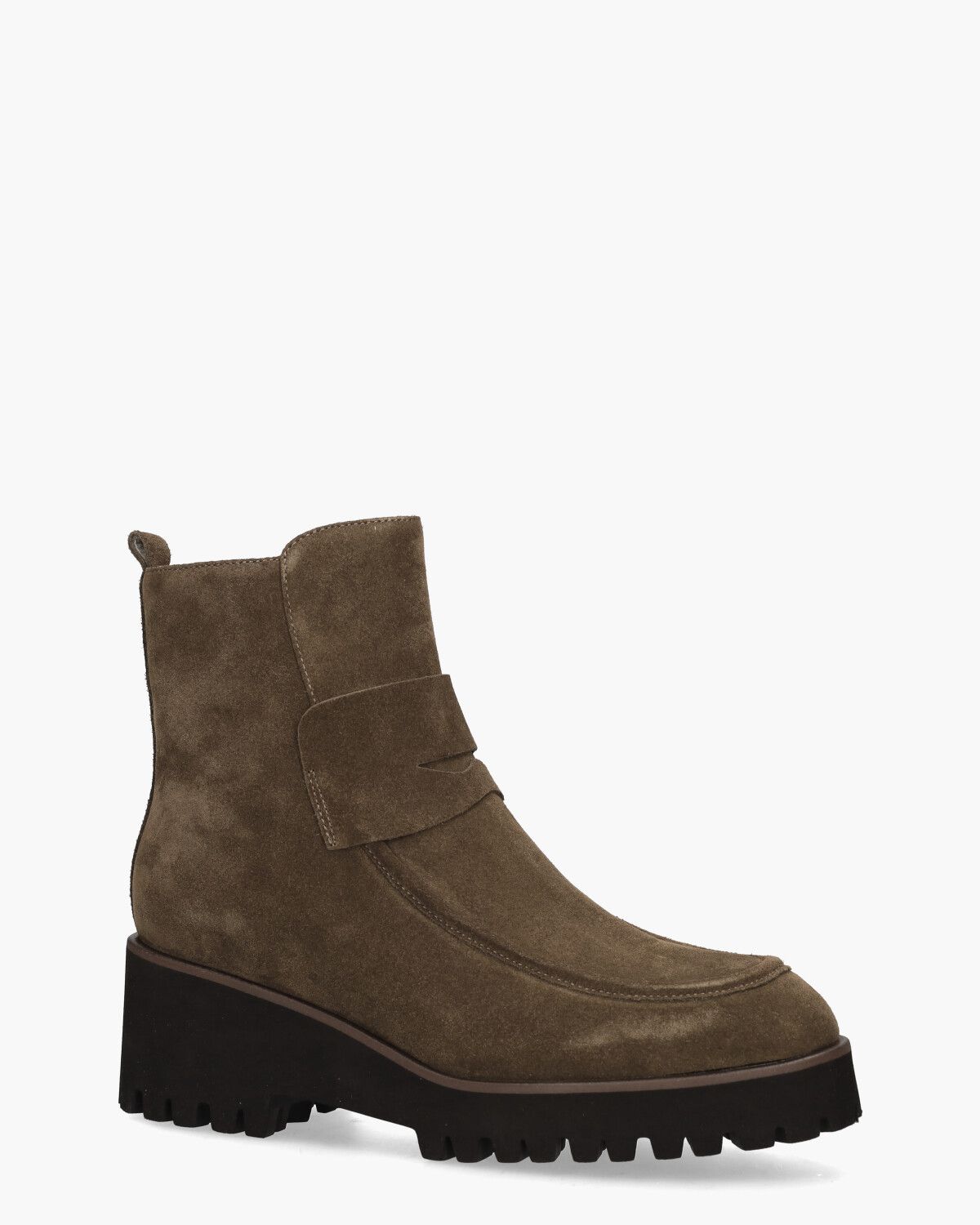W23-PR19 Donkerbruin Damesboots