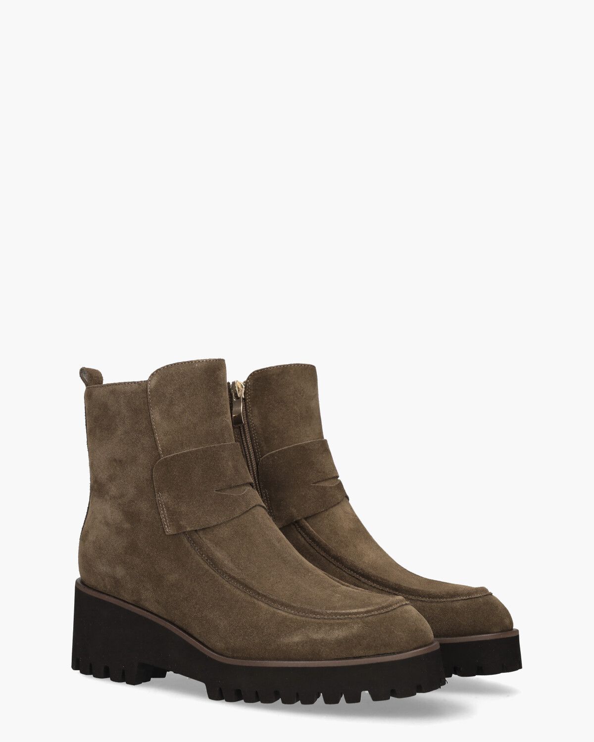 W23-PR19 Donkerbruin Damesboots