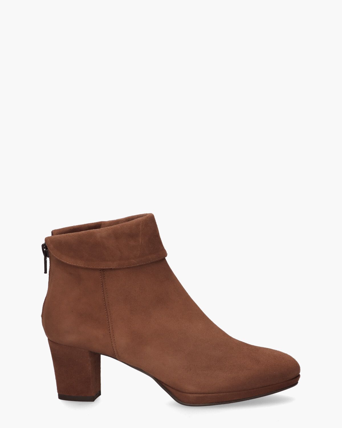 8986P Bruin Dames Enkelboots