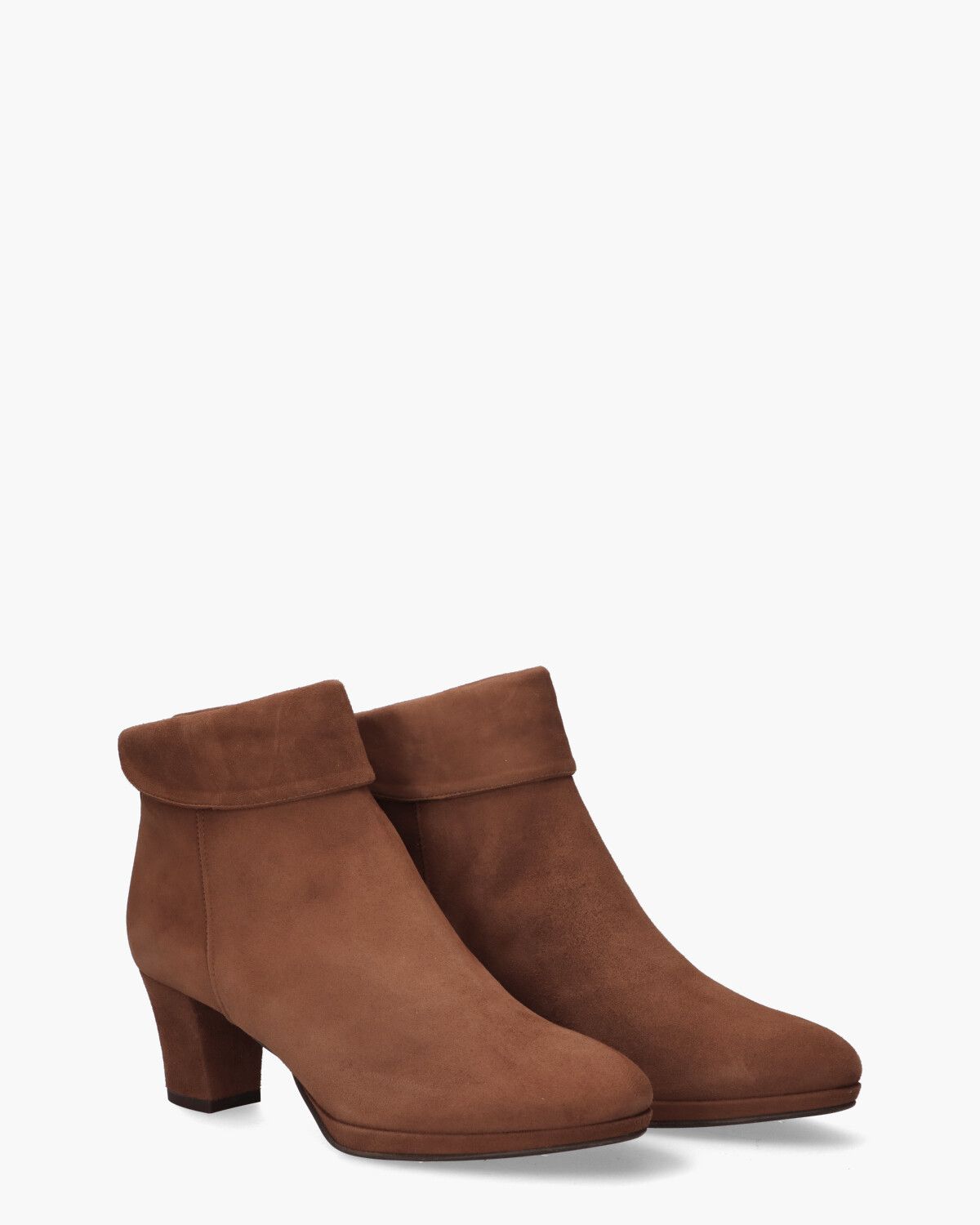 8986P Bruin Dames Enkelboots