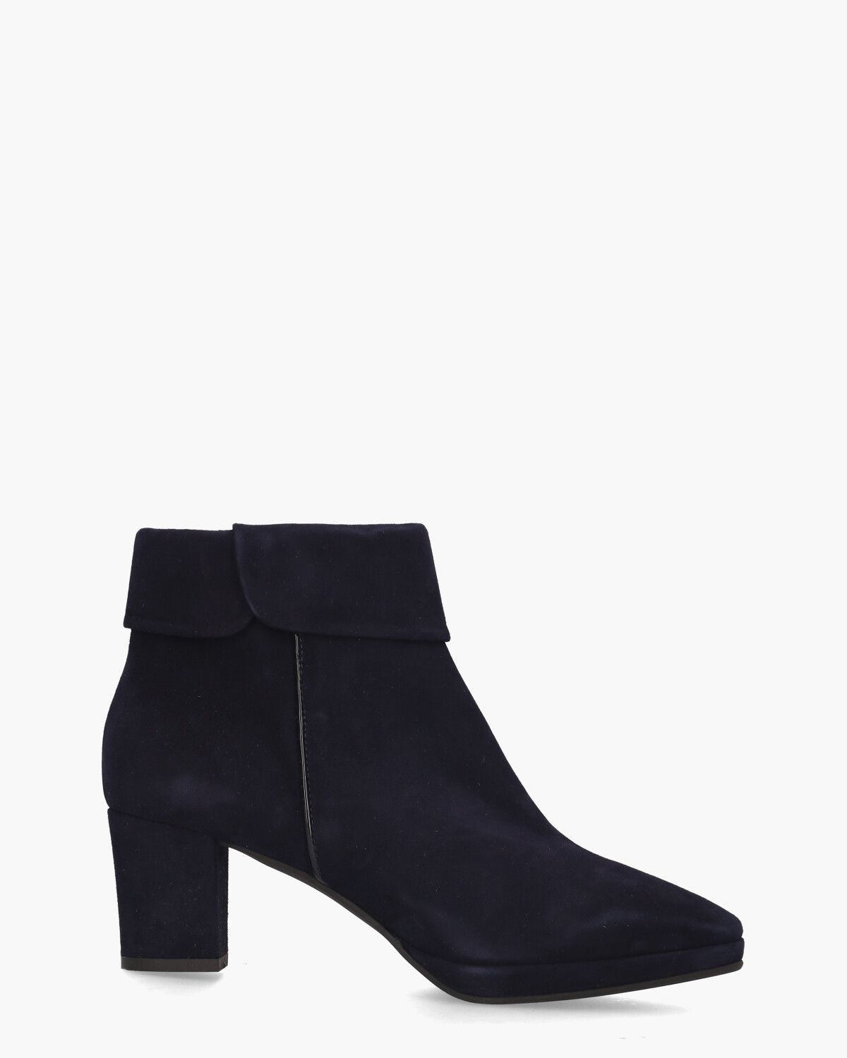 24I121 Donkerblauw Dames Enkelboots