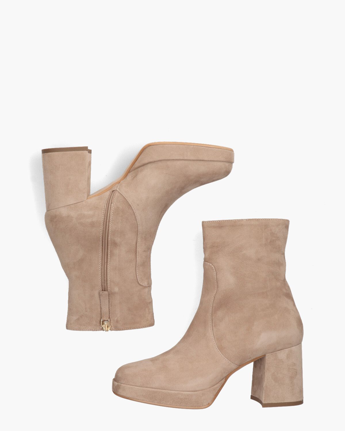 1850 Beige Damesboots