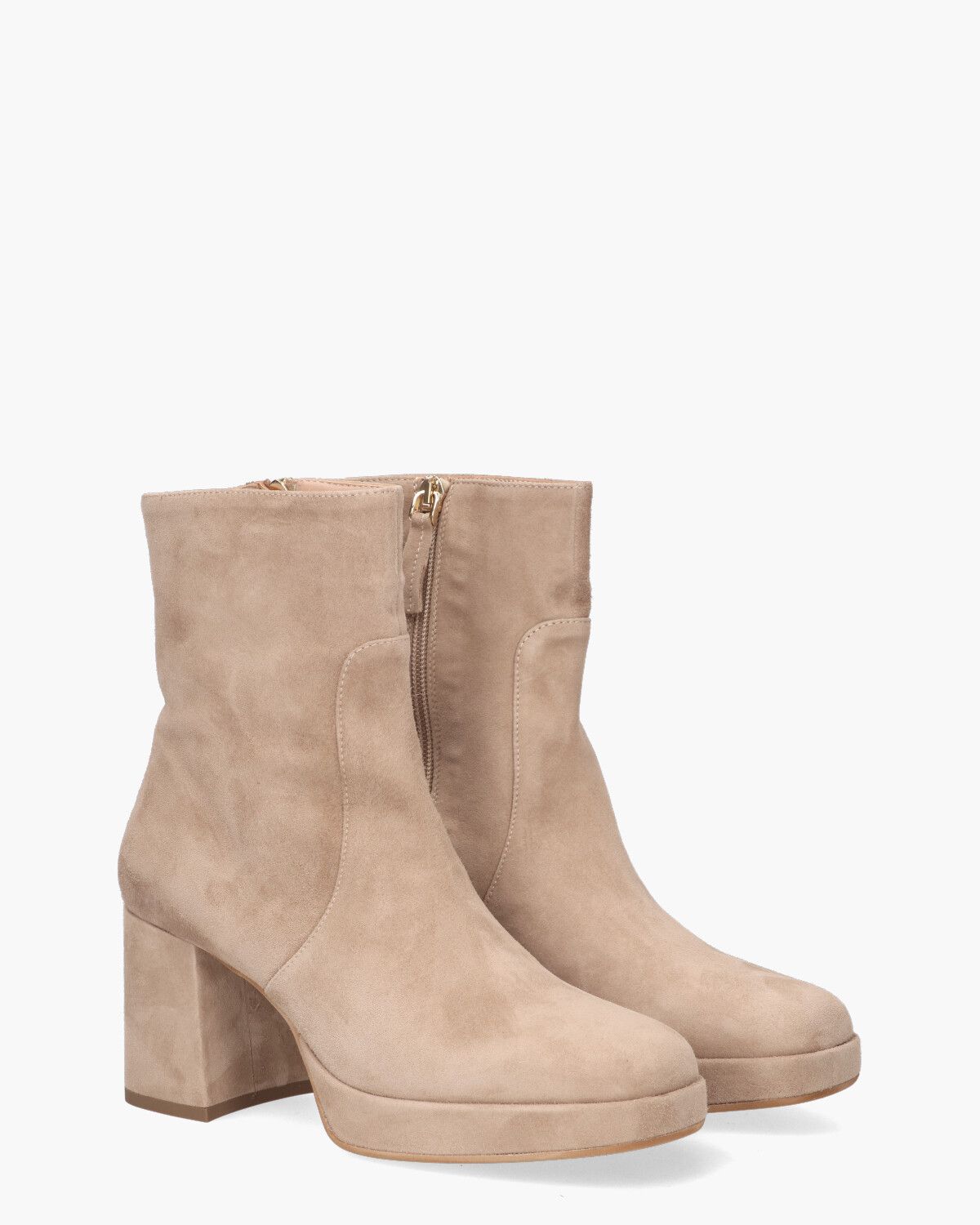1850 Beige Damesboots