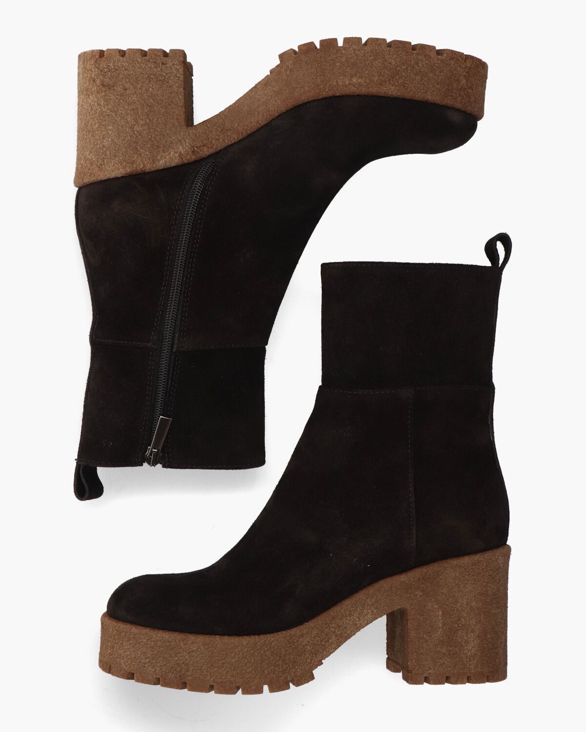 Nouska Zwart Damesboots