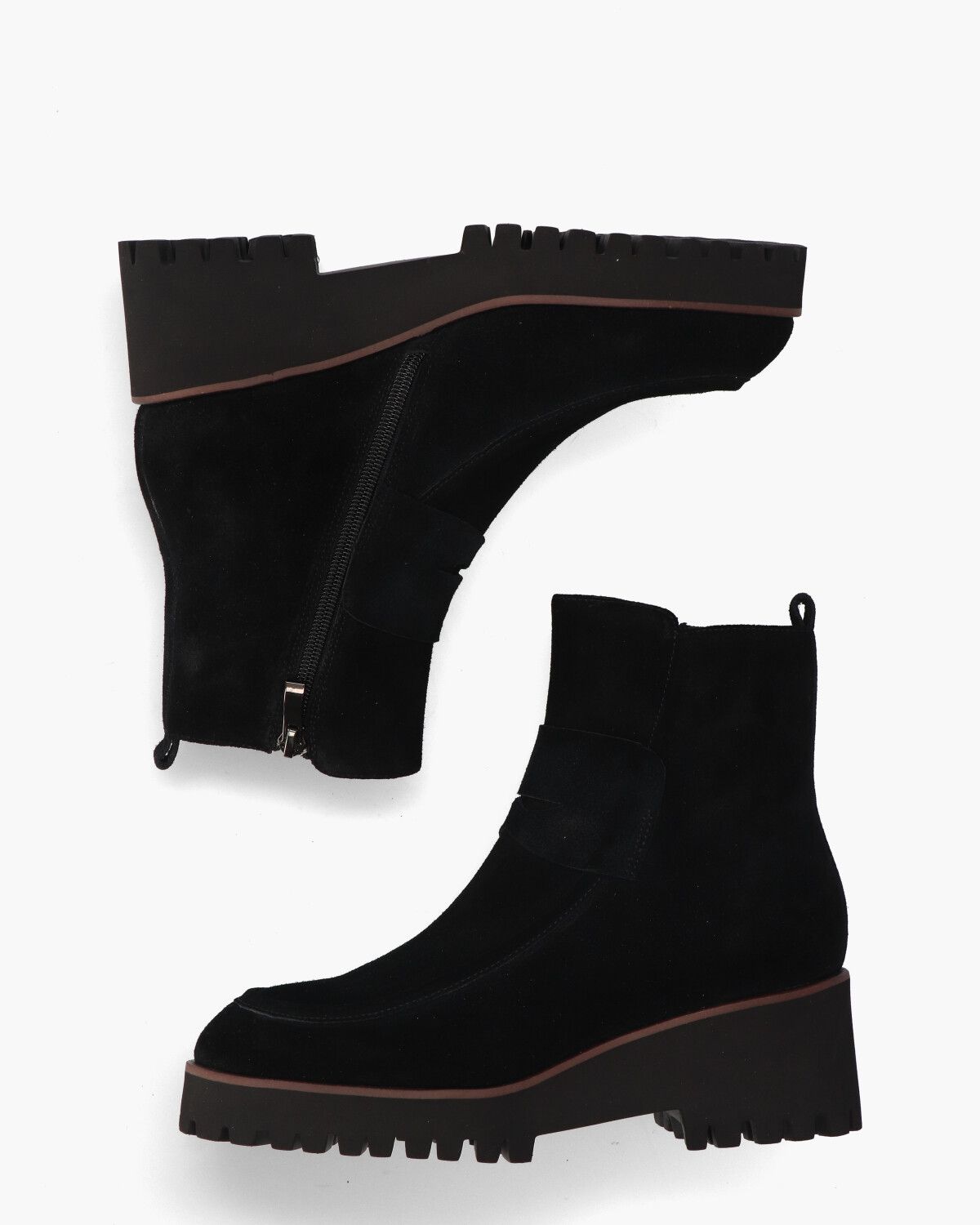 W23-PR19 Zwart Damesboots