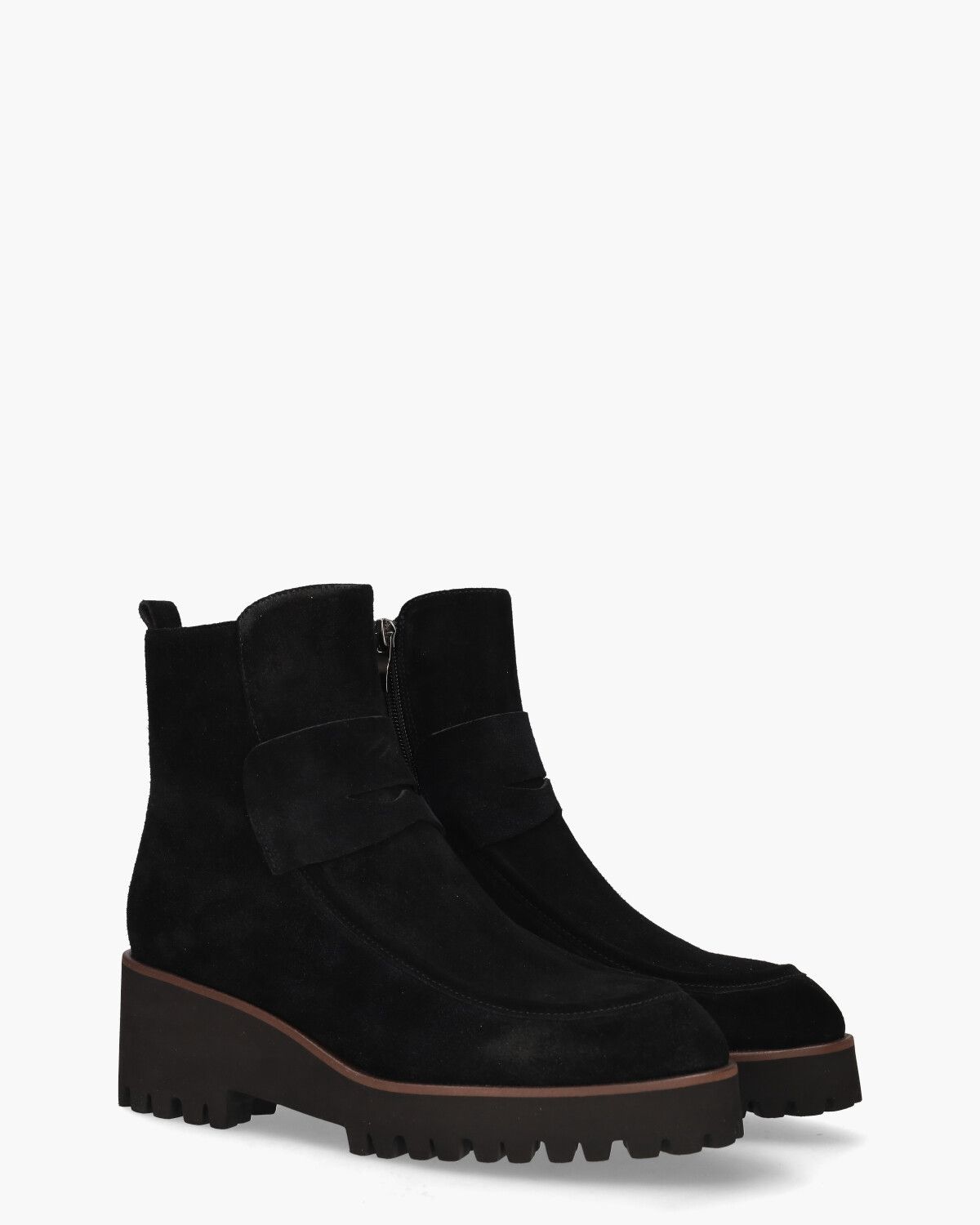 W23-PR19 Zwart Damesboots