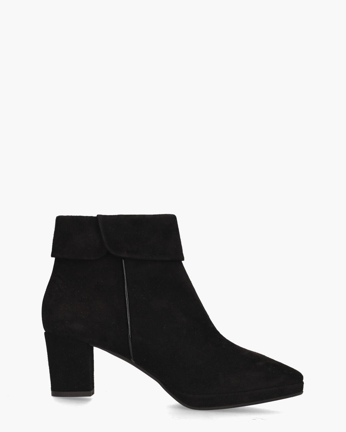 24I121 Zwart Dames Enkelboots