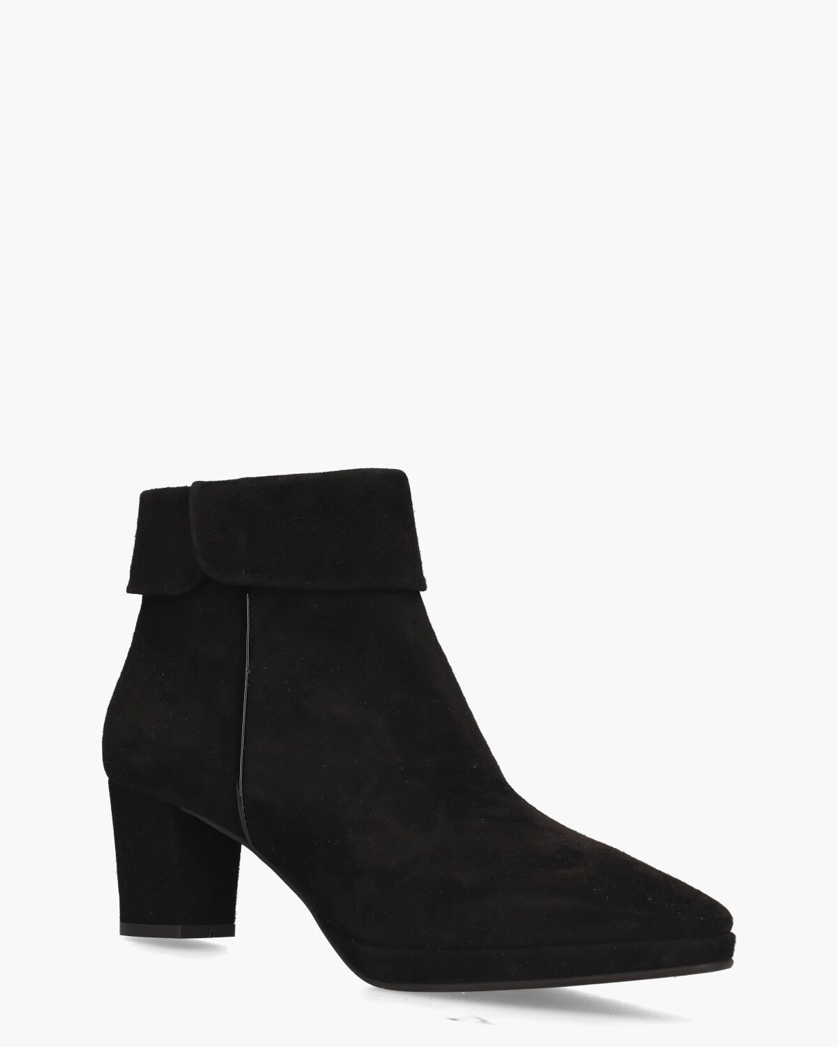 24I121 Zwart Dames Enkelboots