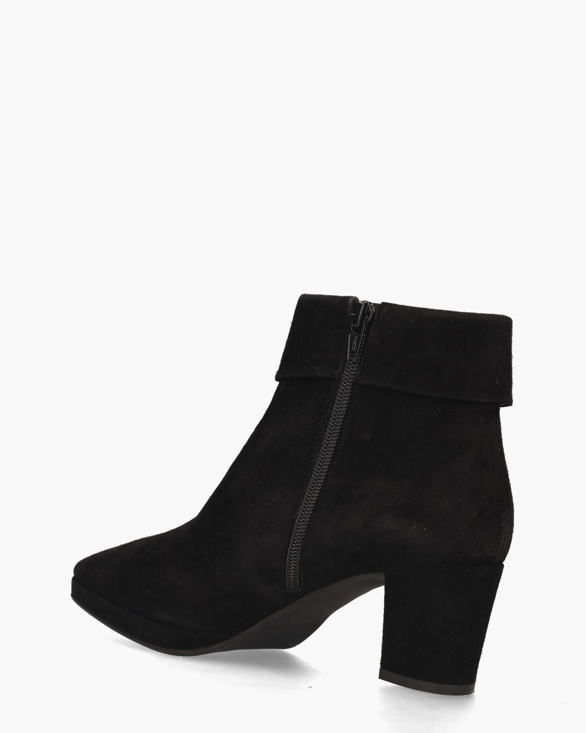24I121 Zwart Dames Enkelboots