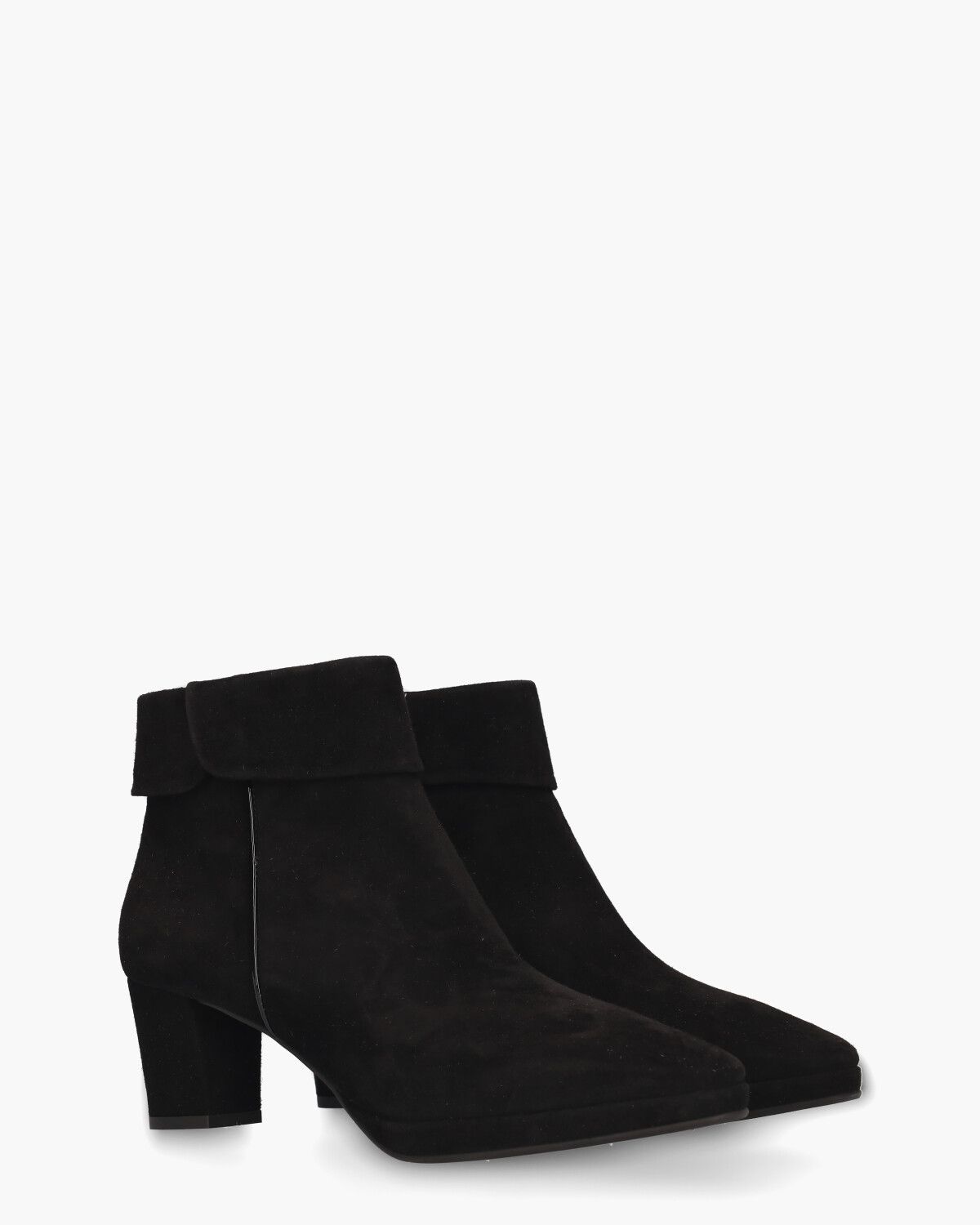 24I121 Zwart Dames Enkelboots