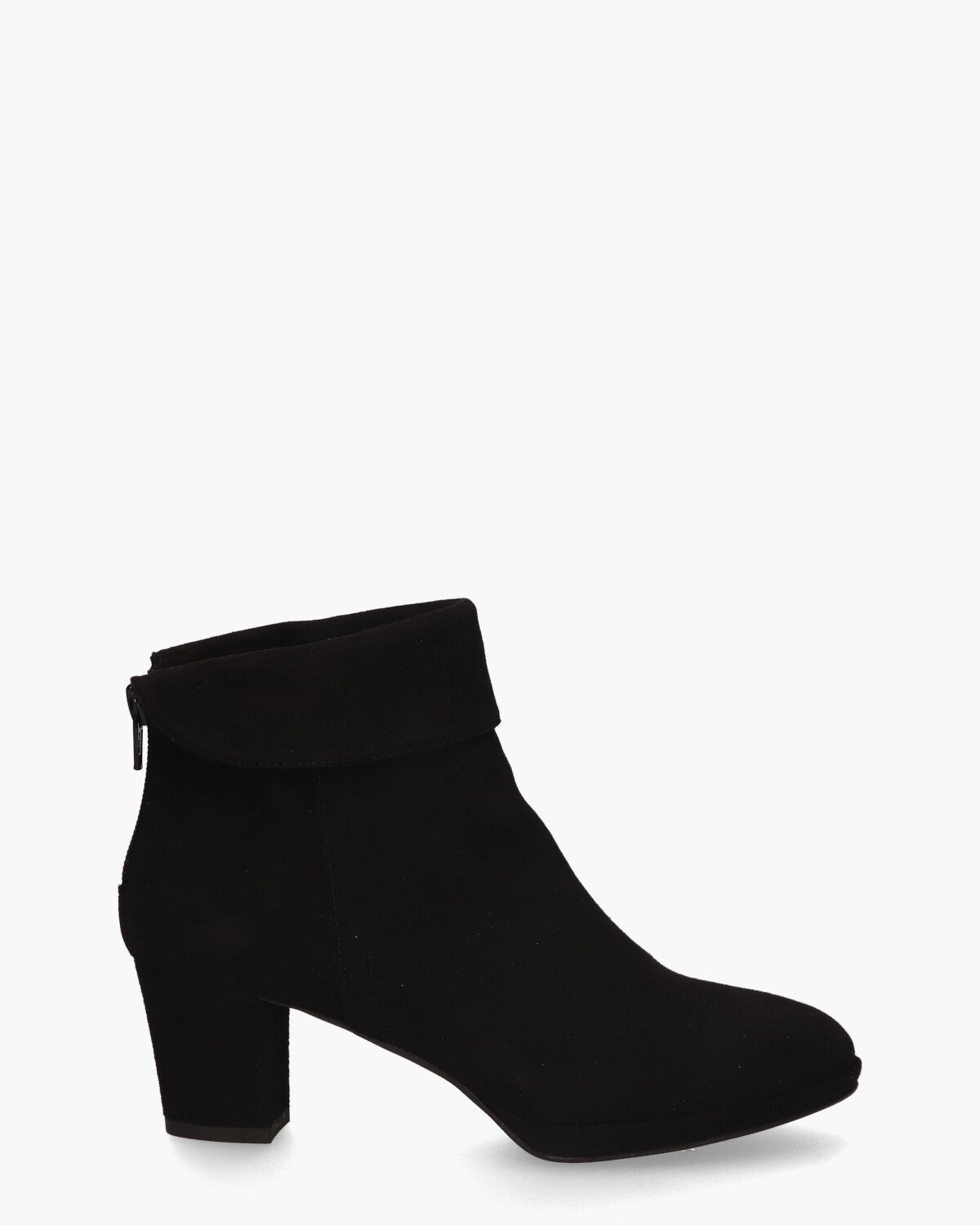 8986P Zwart Dames Enkelboots