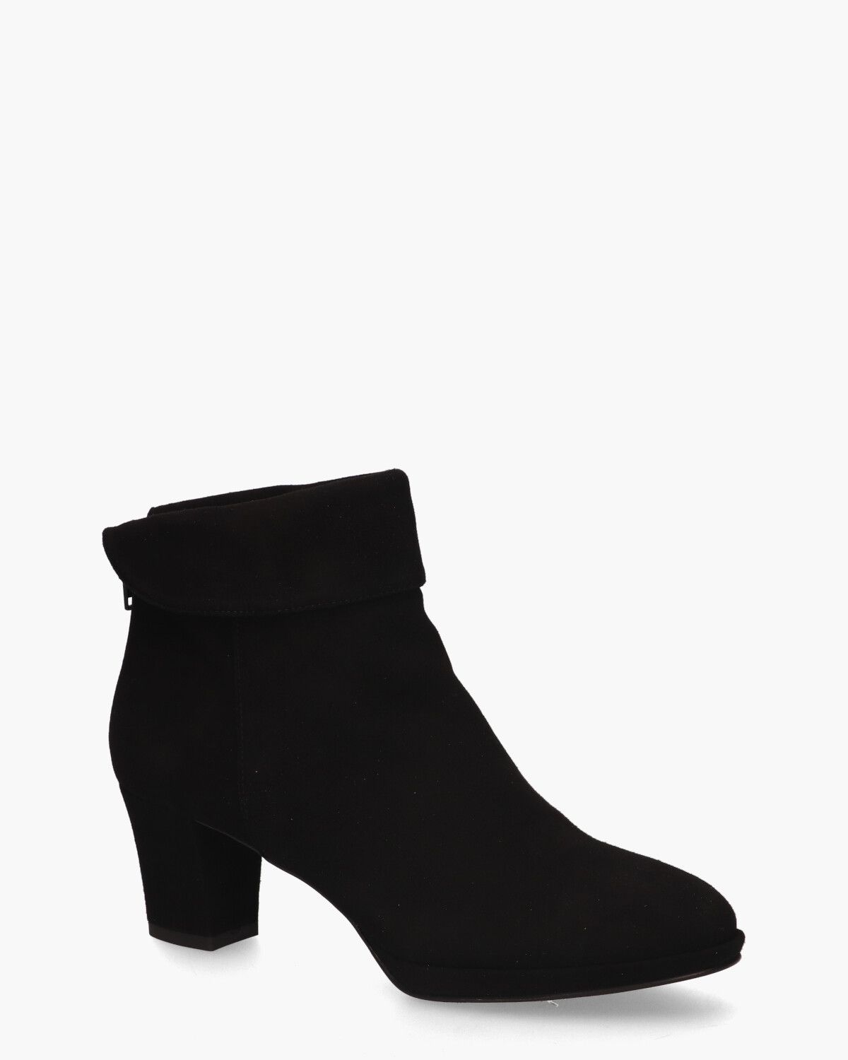 8986P Zwart Dames Enkelboots