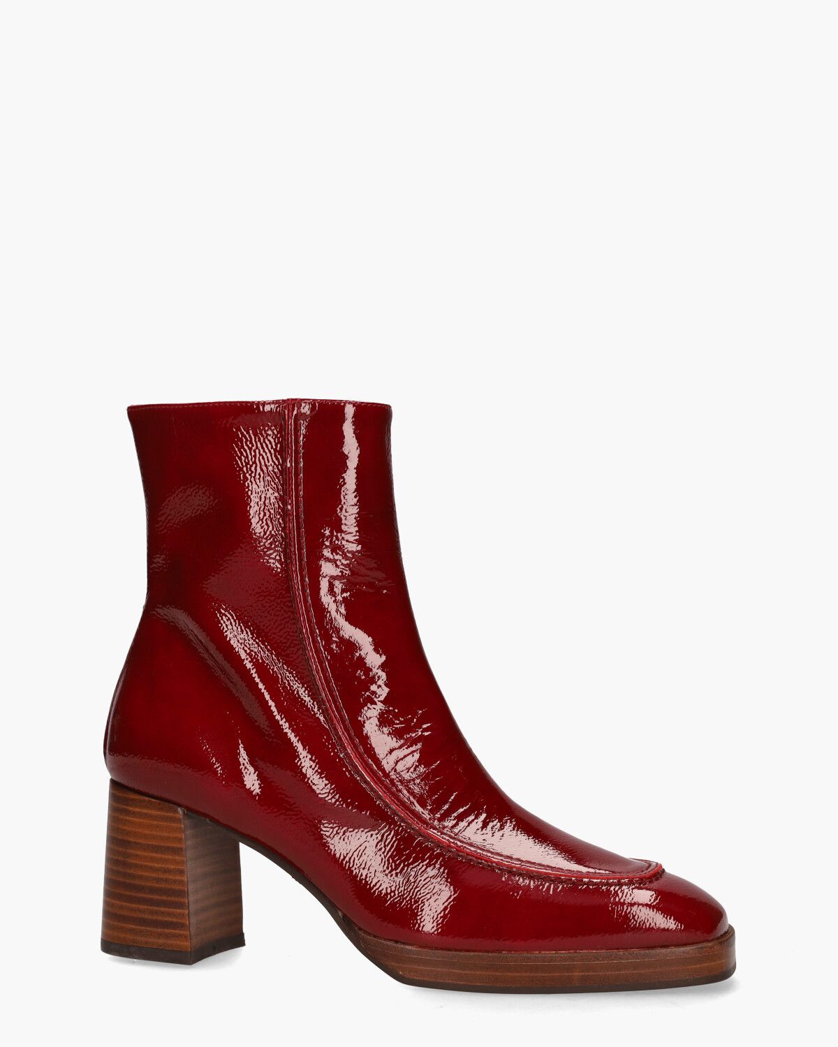 32506 Rood Dames Enkelboots