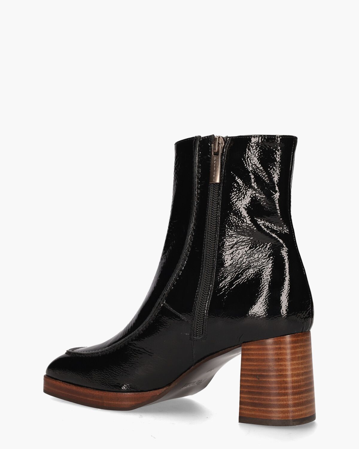 32506 Zwart Dames Enkelboots
