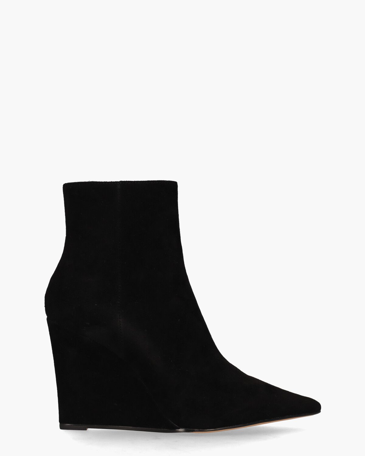 Renes Zwart Dames Enkelboots
