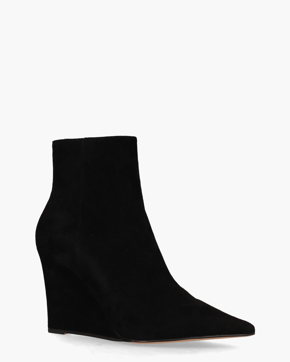 Renes Zwart Dames Enkelboots
