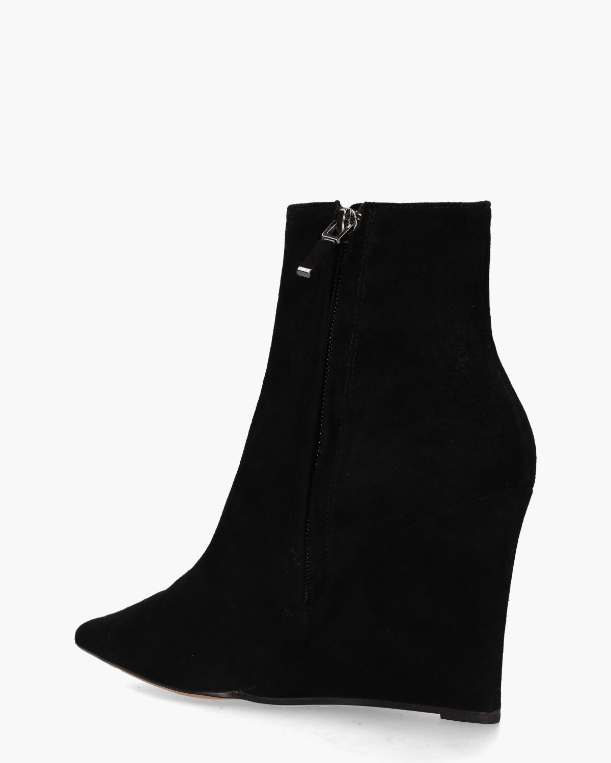 Renes Zwart Dames Enkelboots